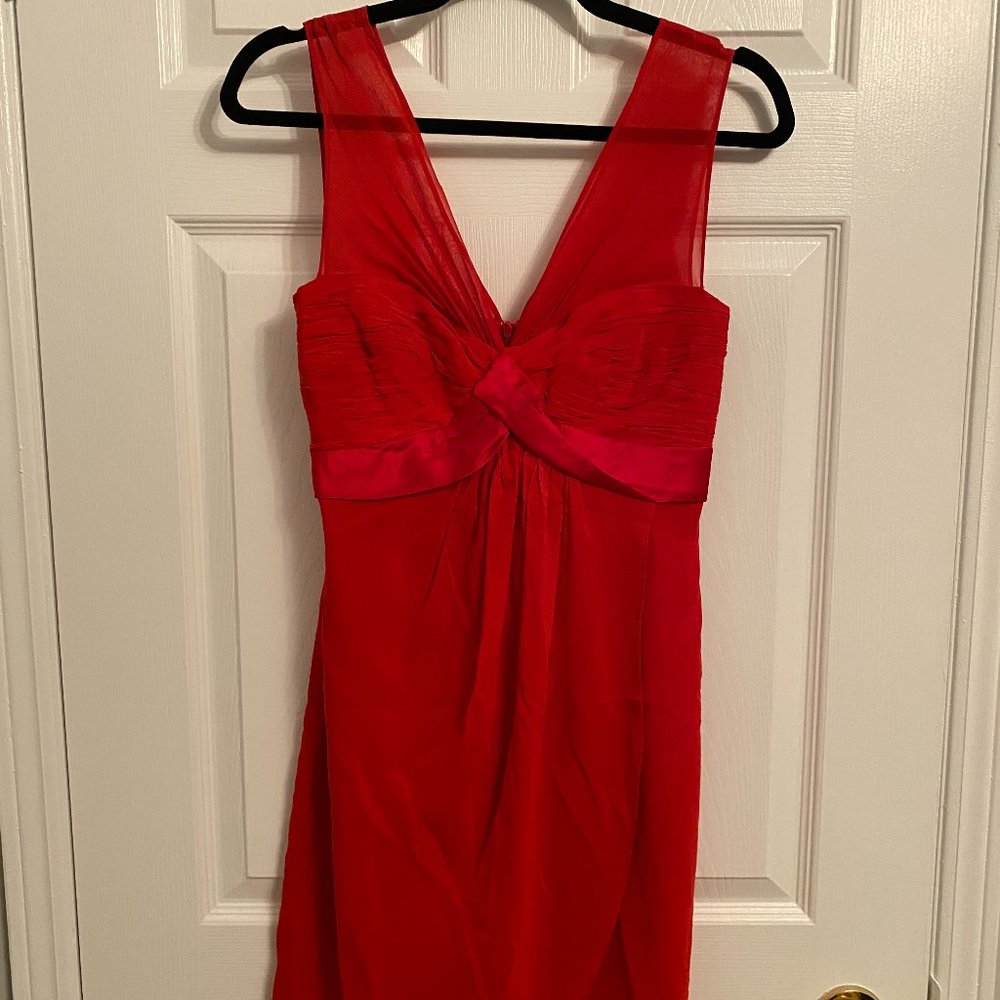 Donna Ricco - Red - Size 4 - Cocktail Dress